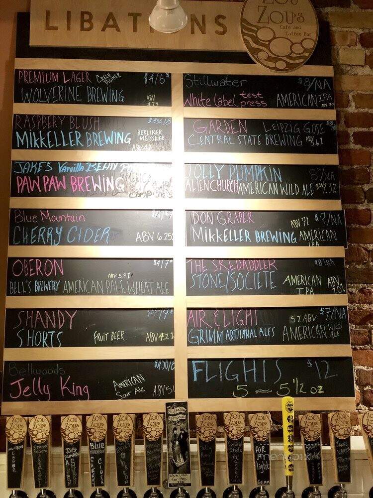 Zou Zou's - Chelsea, MI menu_pic