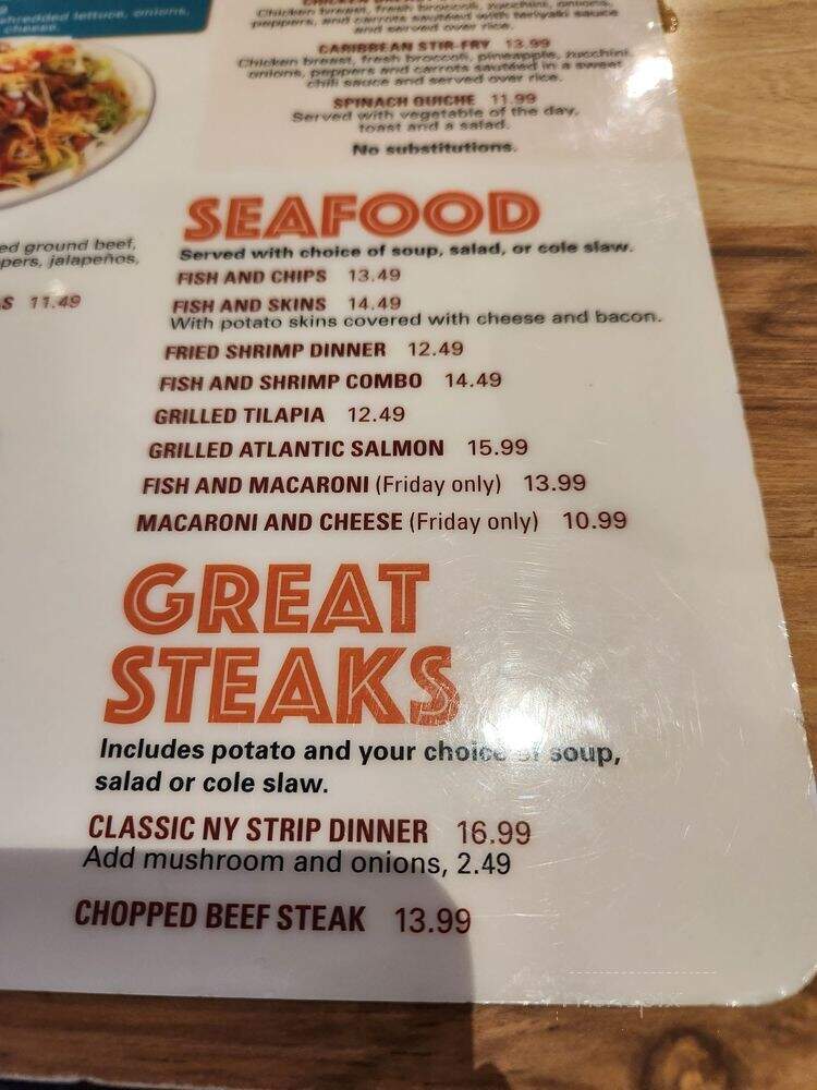 Ram's Horn Restaurant - Southfield, MI menu_pic