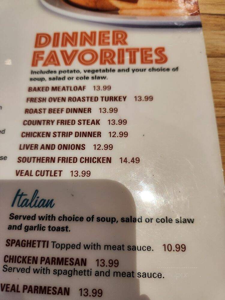 Ram's Horn Restaurant - Southfield, MI menu_pic