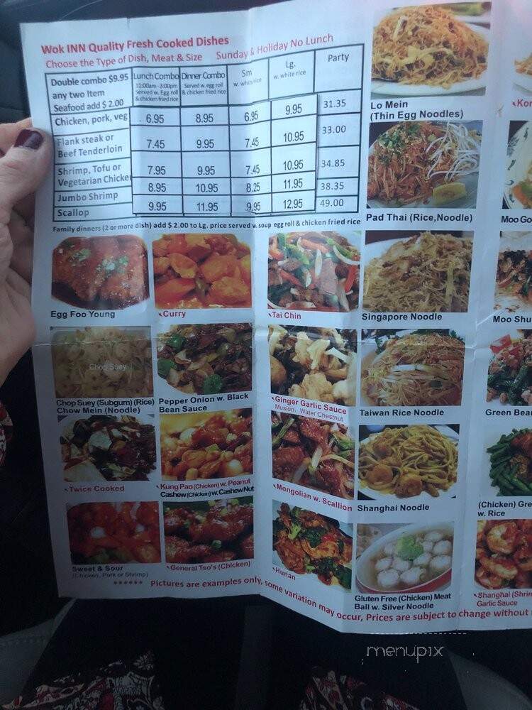 Wok Inn Dining - Clinton Township, MI menu_pic