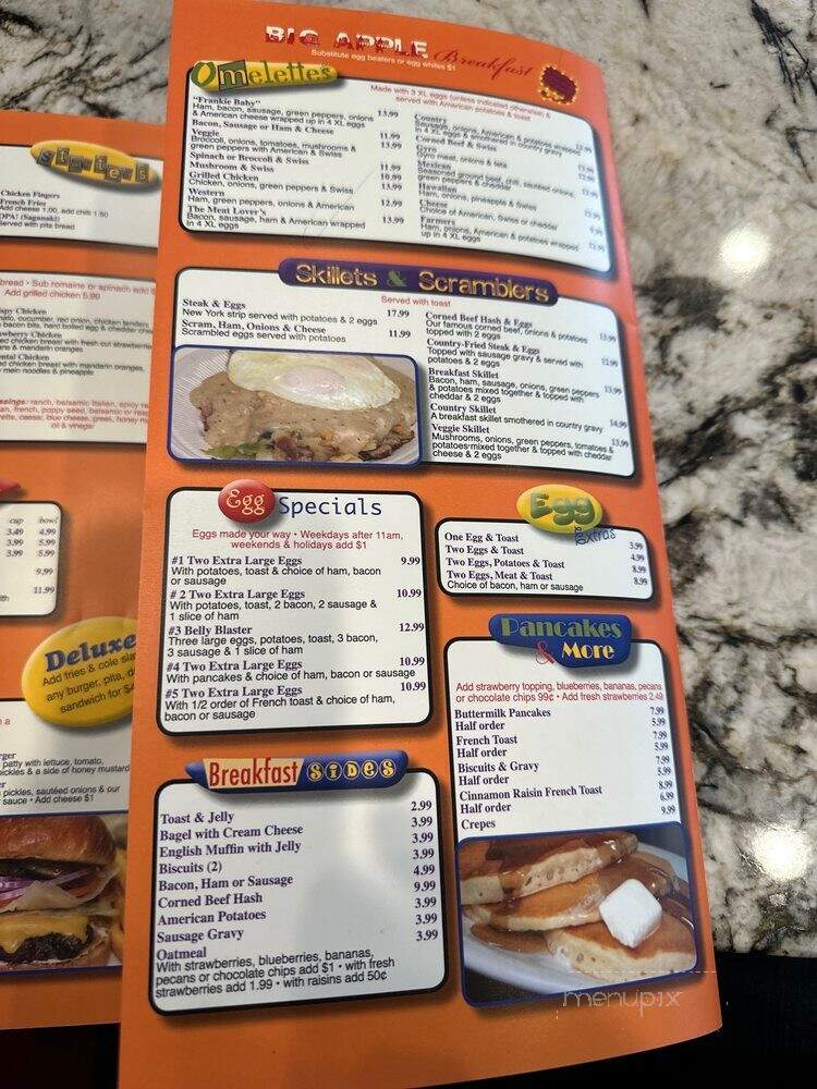 Times Square Restaurant - Bruce Township, MI menu_pic
