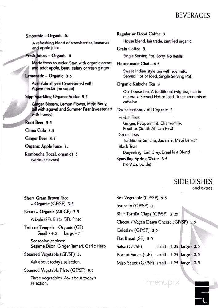 Inn Season Cafe - Royal Oak, MI menu_pic