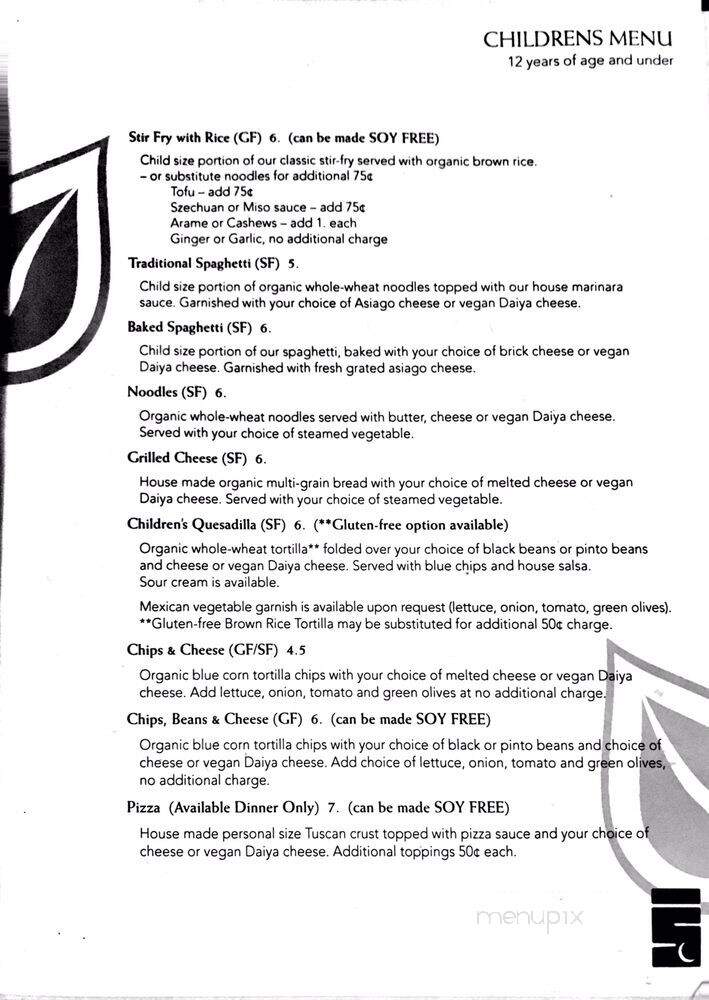 Inn Season Cafe - Royal Oak, MI menu_pic