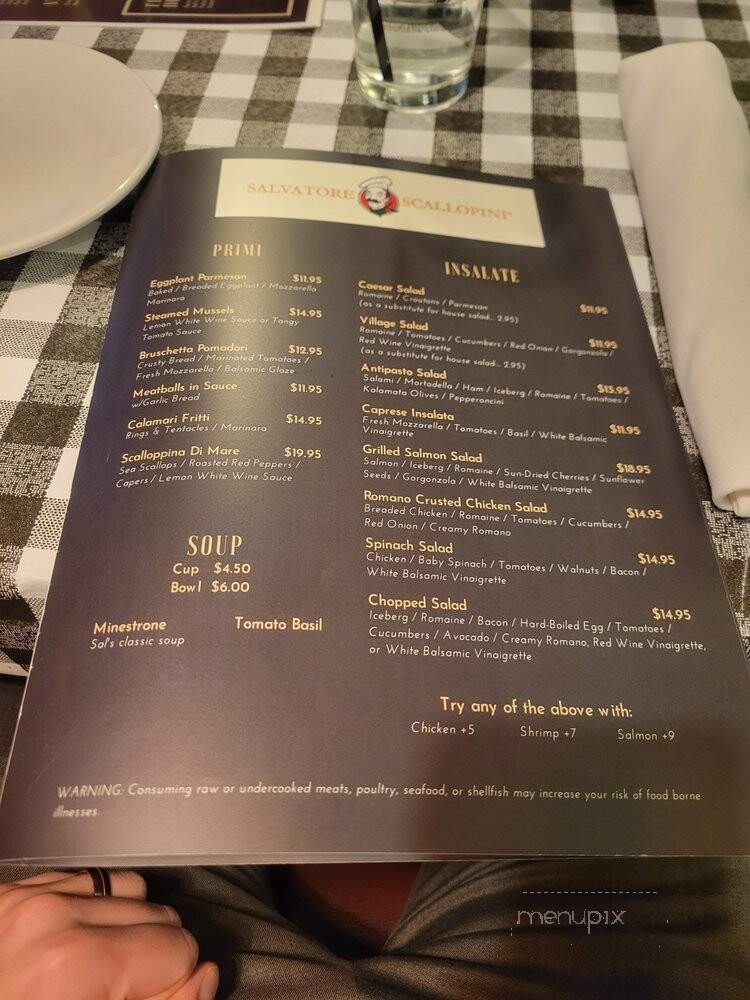 Salvatore Scallopini Italian - Madison Heights, MI menu_pic