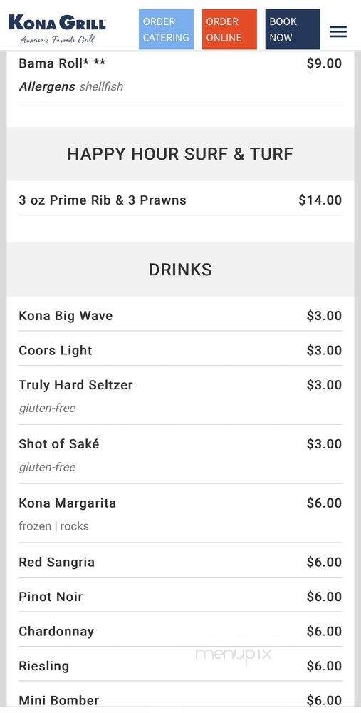 Kona Grill Restaurant - Troy, MI