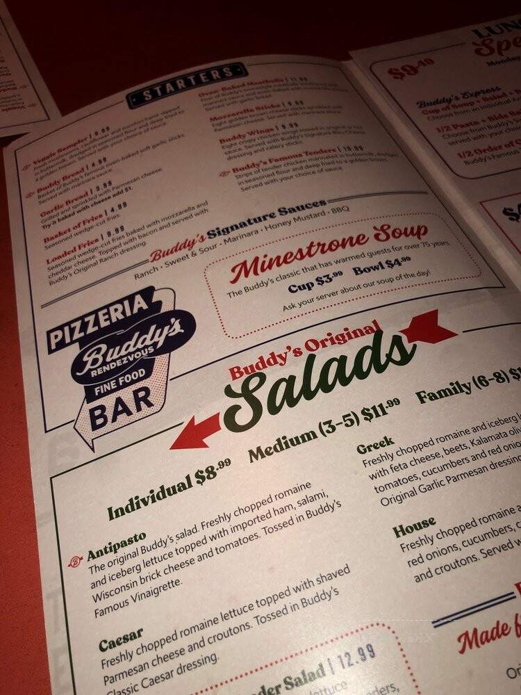 Buddy's Pizza - Livonia, MI menu_pic