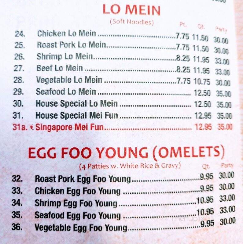 Dynasty Of Livonia - Livonia, MI menu_pic