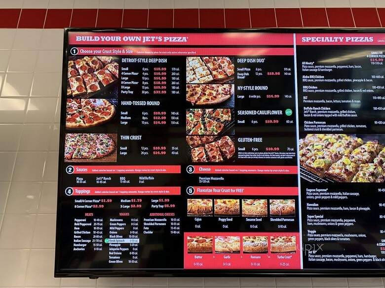 Jet's Pizza - Livonia, MI menu_pic