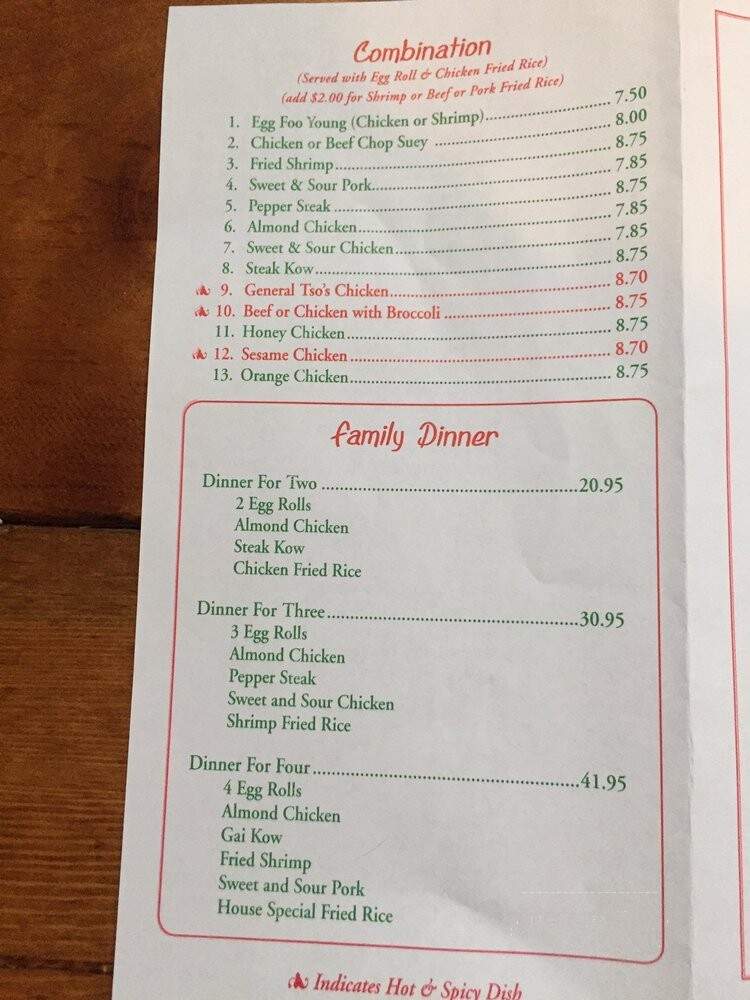 China Chef - Romulus, MI menu_pic