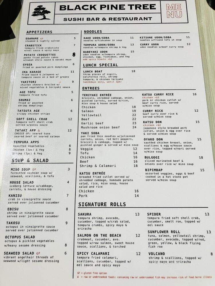 Black Pine Tree - Southgate, MI menu_pic
