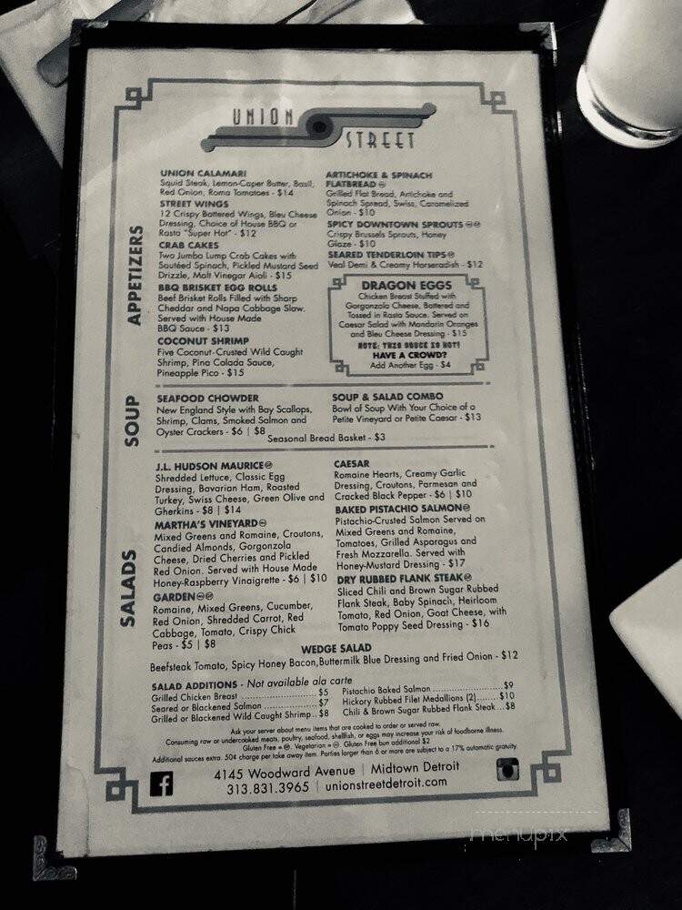 Union Street Restaurant - Detroit, MI