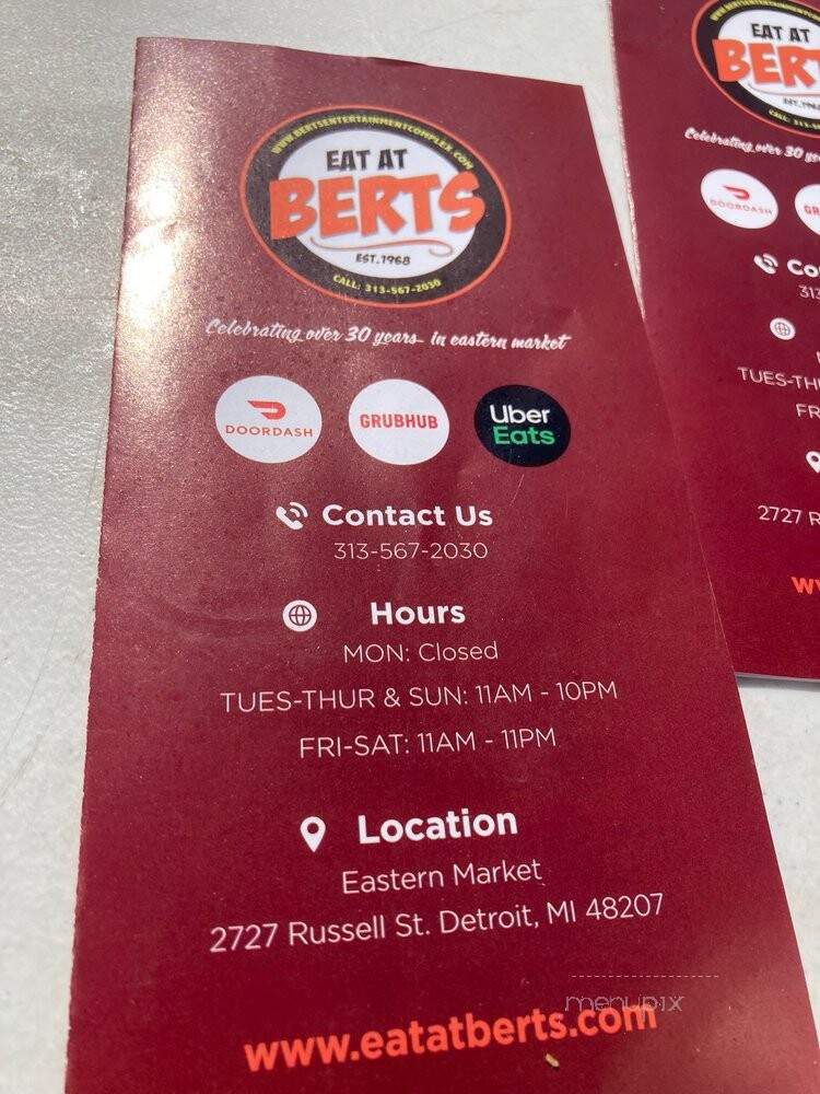 Bert's Market Place - Detroit, MI