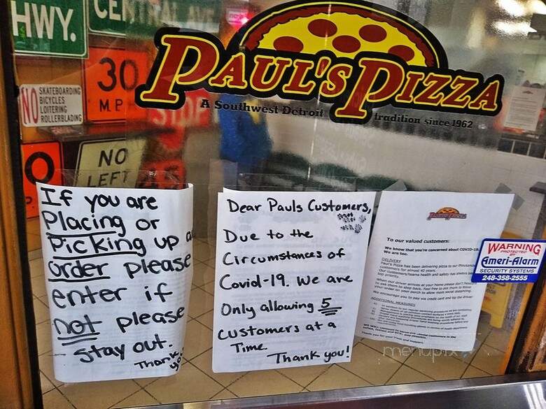 Paul's Pizzeria - Detroit, MI