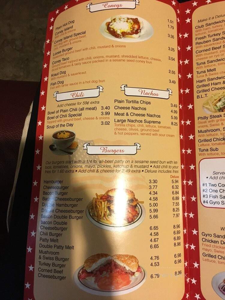 Papa's Restaurant - Detroit, MI menu_pic