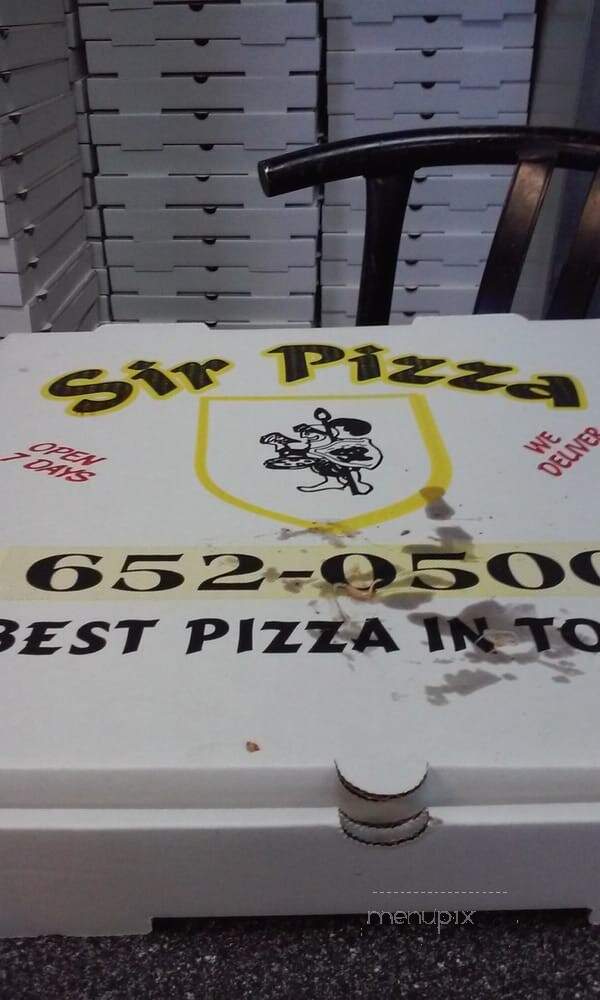 Sir Pizza - Rochester Hills, MI menu_pic