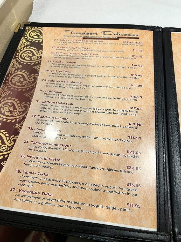 Shallmar Cuisine Of India - Farmington Hills, MI menu_pic