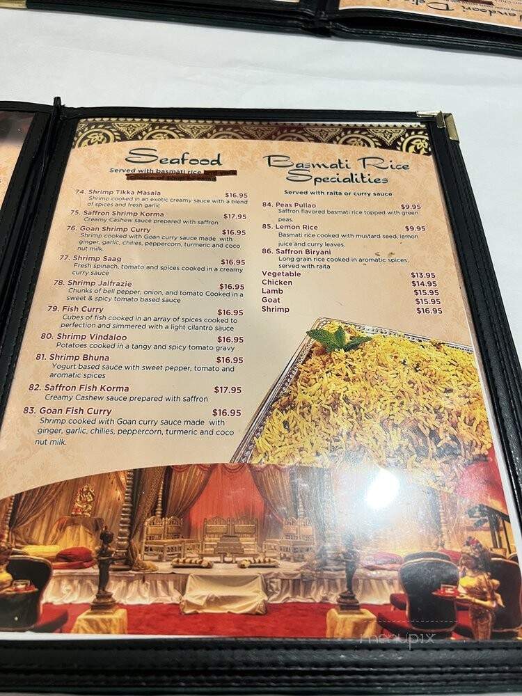 Shallmar Cuisine Of India - Farmington Hills, MI menu_pic
