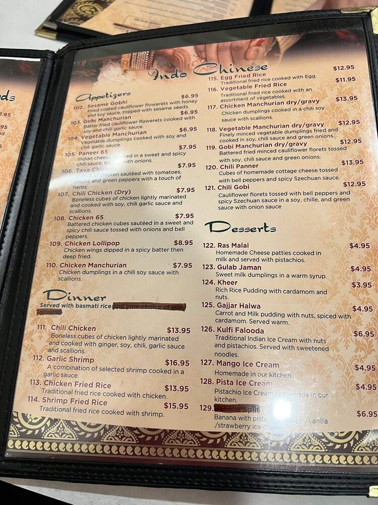 Shallmar Cuisine Of India - Farmington Hills, MI menu_pic