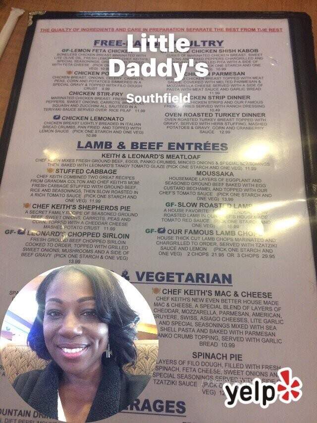 Little Daddy - Farmington Hills, MI menu_pic
