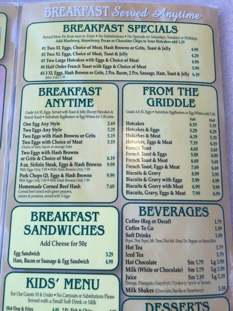 L George Coney Island - Farmington Hills, MI menu_pic