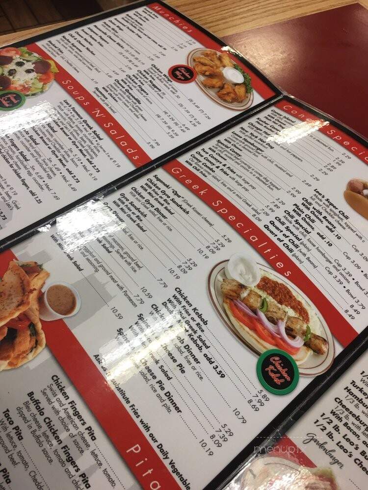 Leo's Coney Island - Pontiac, MI menu_pic