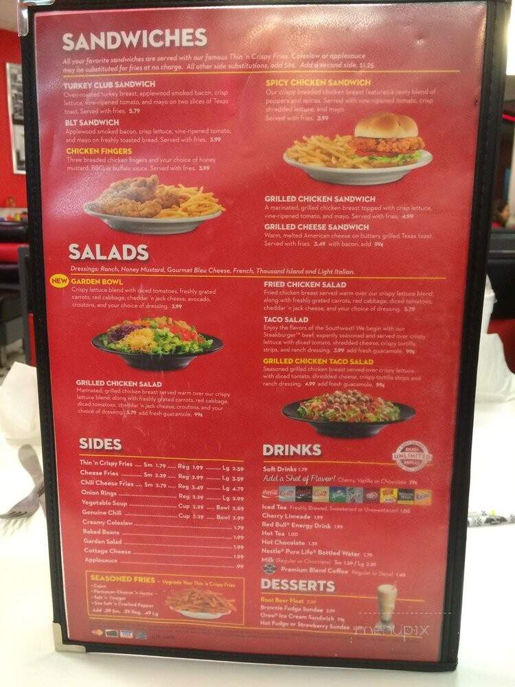 Steak 'n Shake - Wyoming, MI menu_pic