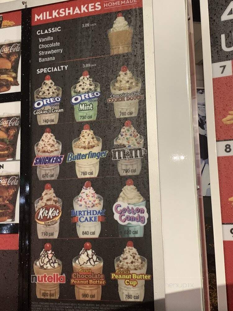 Steak 'n Shake - Grand Rapids, MI menu_pic