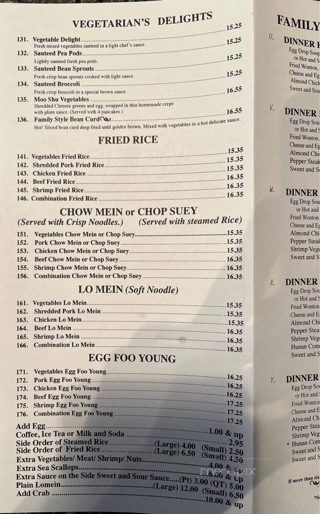 First Wok Chinese Restaurant - Grand Rapids, MI menu_pic