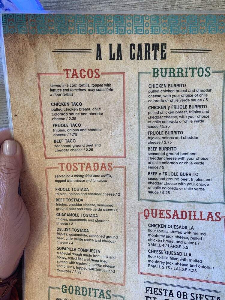 El Azteco - East Lansing, MI menu_pic