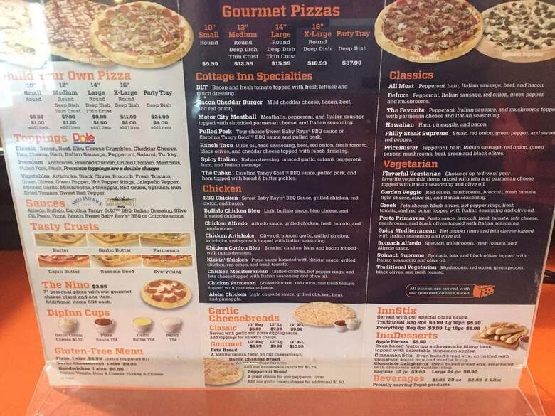 Cottage Inn Pizza - Lansing, MI
