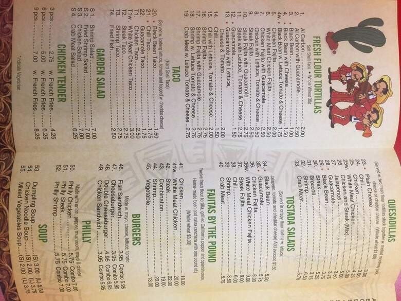 Sunny Restaurant - Orono, ON menu_pic