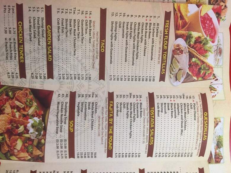 Sunny Restaurant - Orono, ON menu_pic