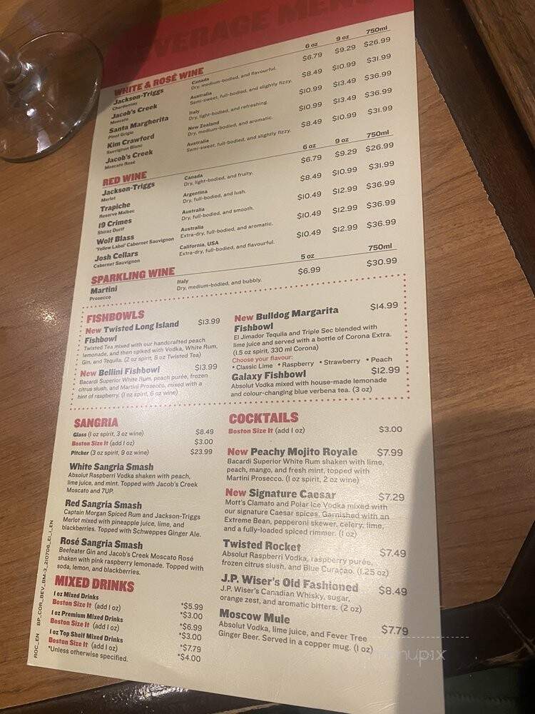 Boston Pizza - Edmonton, AB
