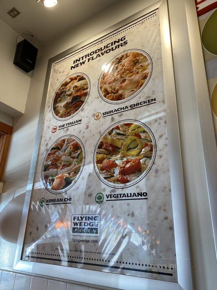 Flying Wedge Pizza Co. - North Vancouver, BC menu_pic