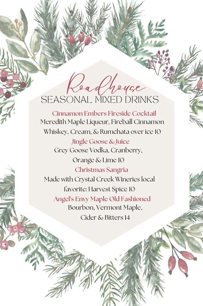 Get R Dun Roadhouse Bar & Grill - Deseronto, ON menu_pic