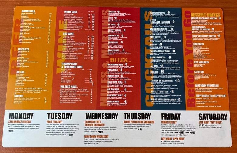 Taylor's Restaurant & Pizza Takeout - New Harbour Trinity Bay, NL menu_pic