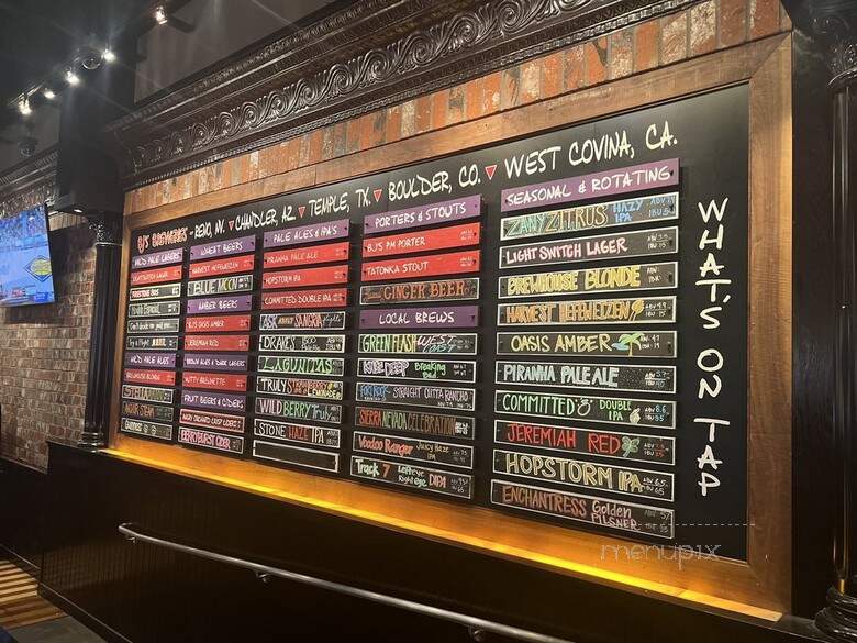 BJ's Bar & Grill - Etobicoke, ON menu_pic