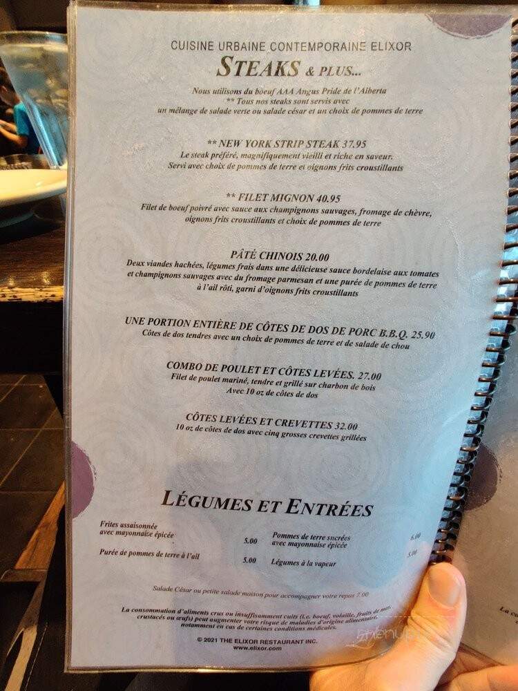 Restaurant elixor - Laval, QC