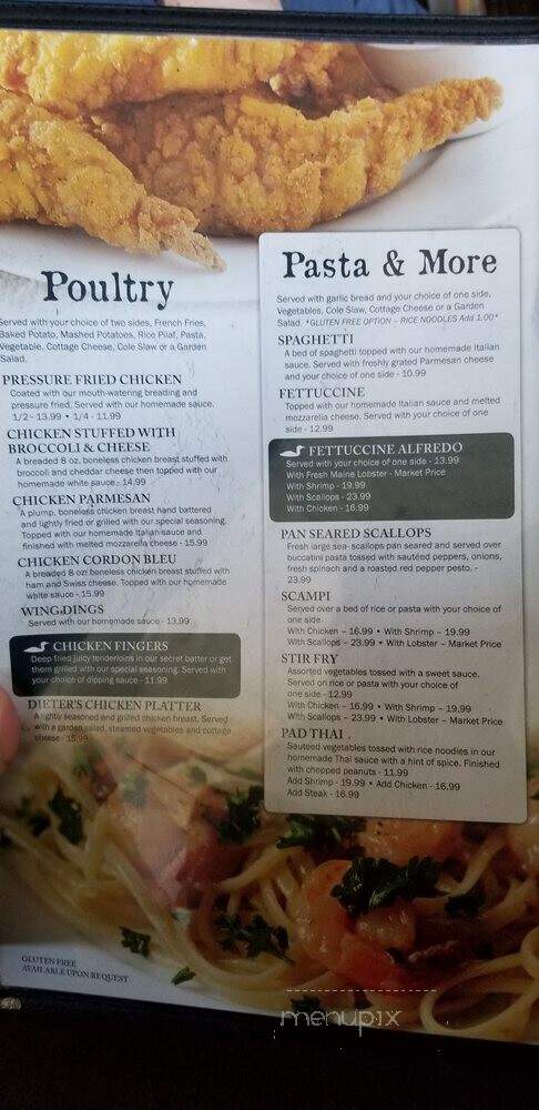 Rossman Lakeview Restaurant & Camping - Rossburn, MB menu_pic