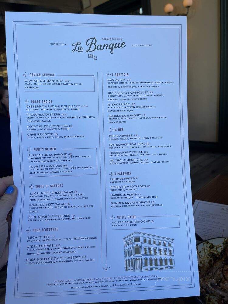 Brasserie Le Match - Asbestos, QC menu_pic