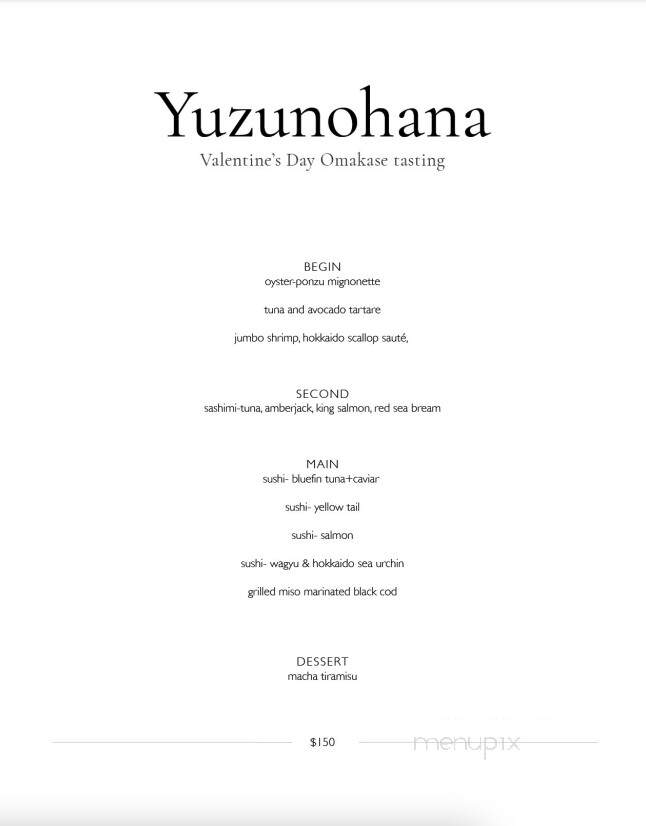 Yuzu Sushi and Sake Bar - Toronto, ON