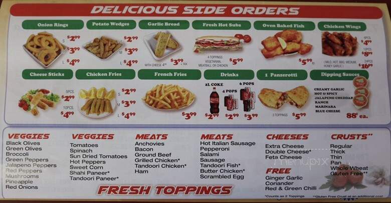 Popular Pizza - Toronto, ON menu_pic