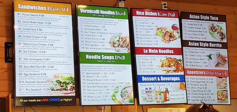 Little Saigon - Toronto, ON menu_pic