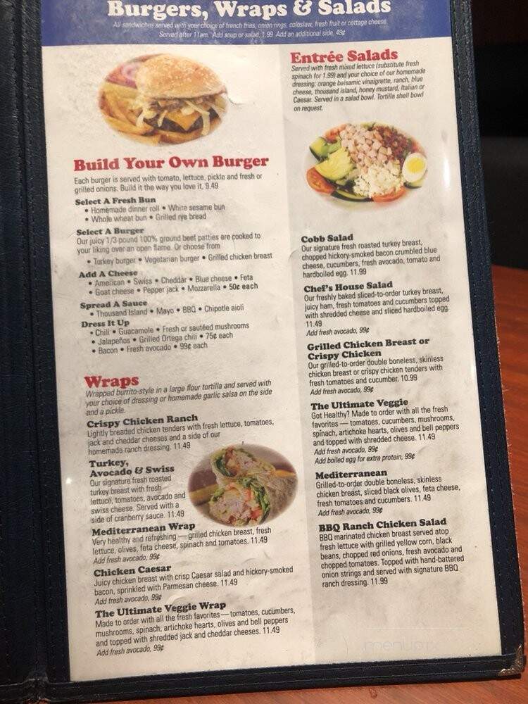 Lakeside Cafe - Southend, SK menu_pic