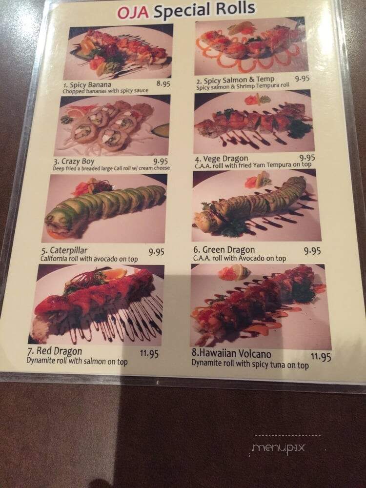 Oga Noodles House - Toronto, ON menu_pic