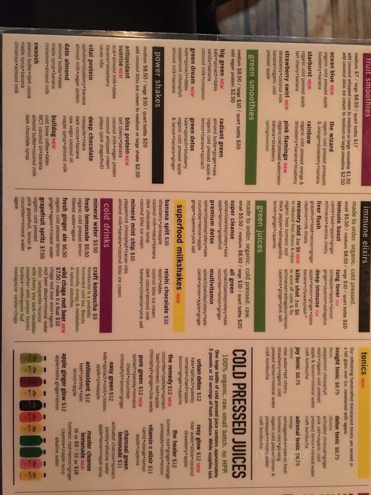 Fresh On Spadina - Toronto, ON menu_pic