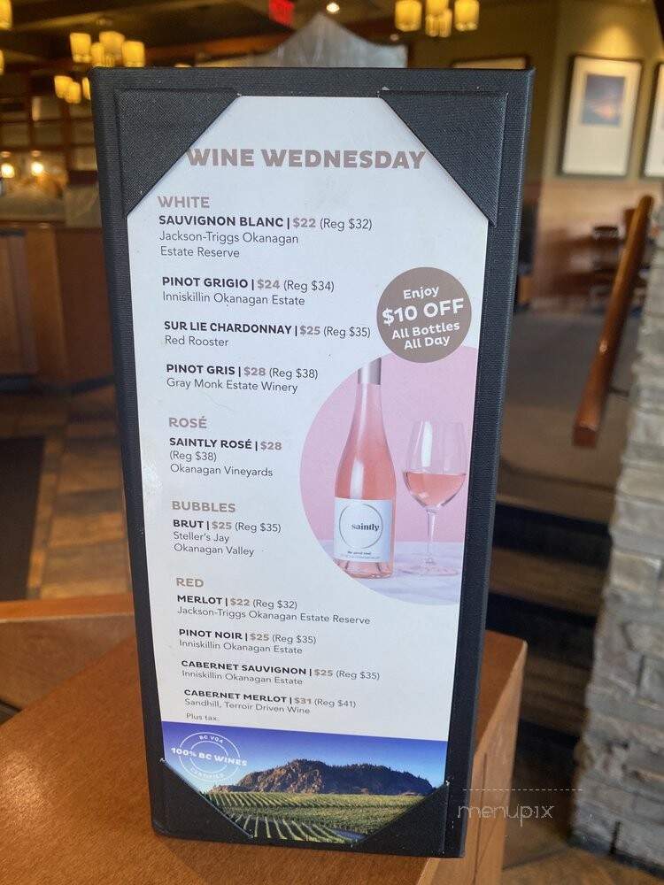 White Spot Restaurant - Burnaby, BC menu_pic