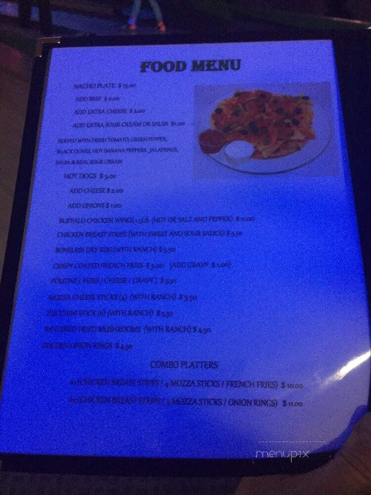 Shamrock Lanes Lounge - Airdrie, AB menu_pic