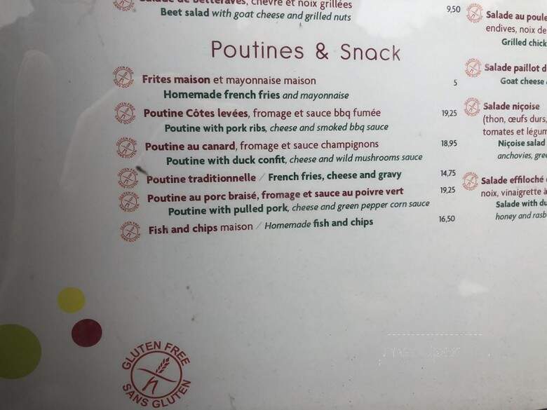 Veravin (Le) - Quebec, QC menu_pic
