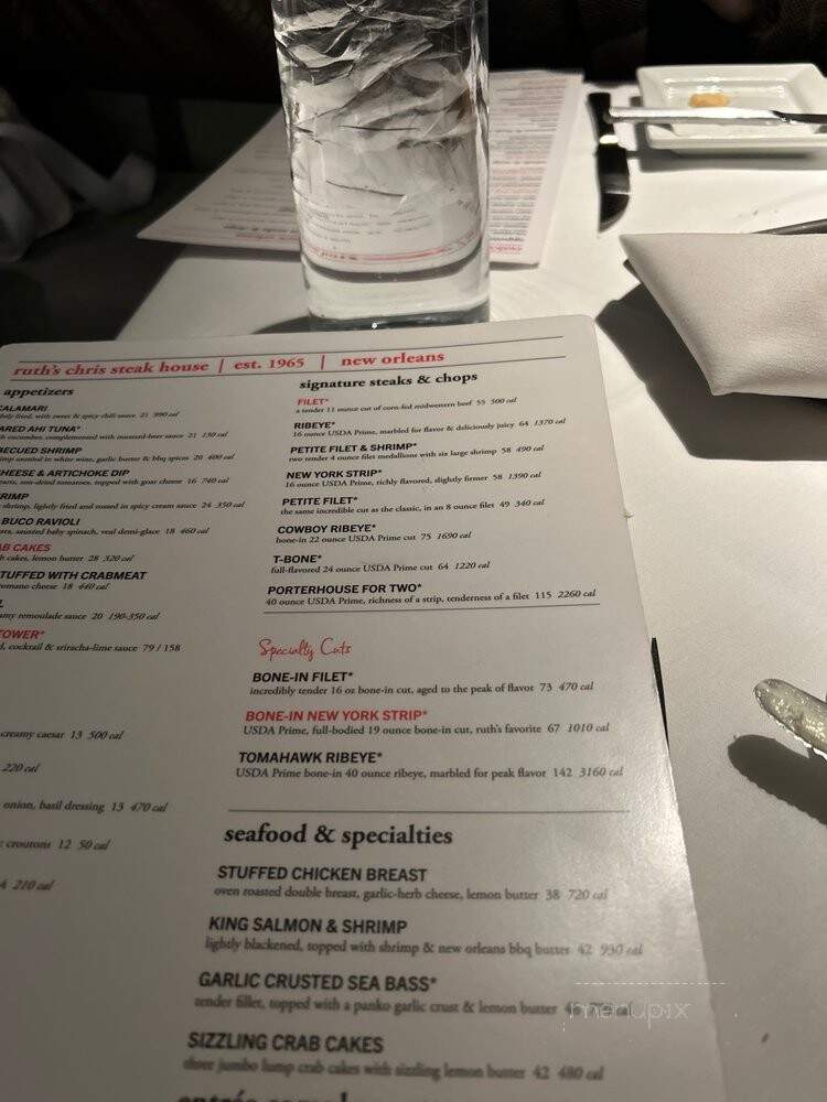 Restaurant Hemmingford Steakhouse - Hemmingford, QC menu_pic